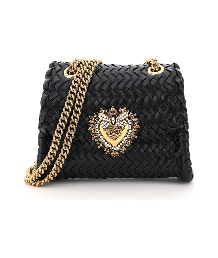 dolce and gabbana woven bag