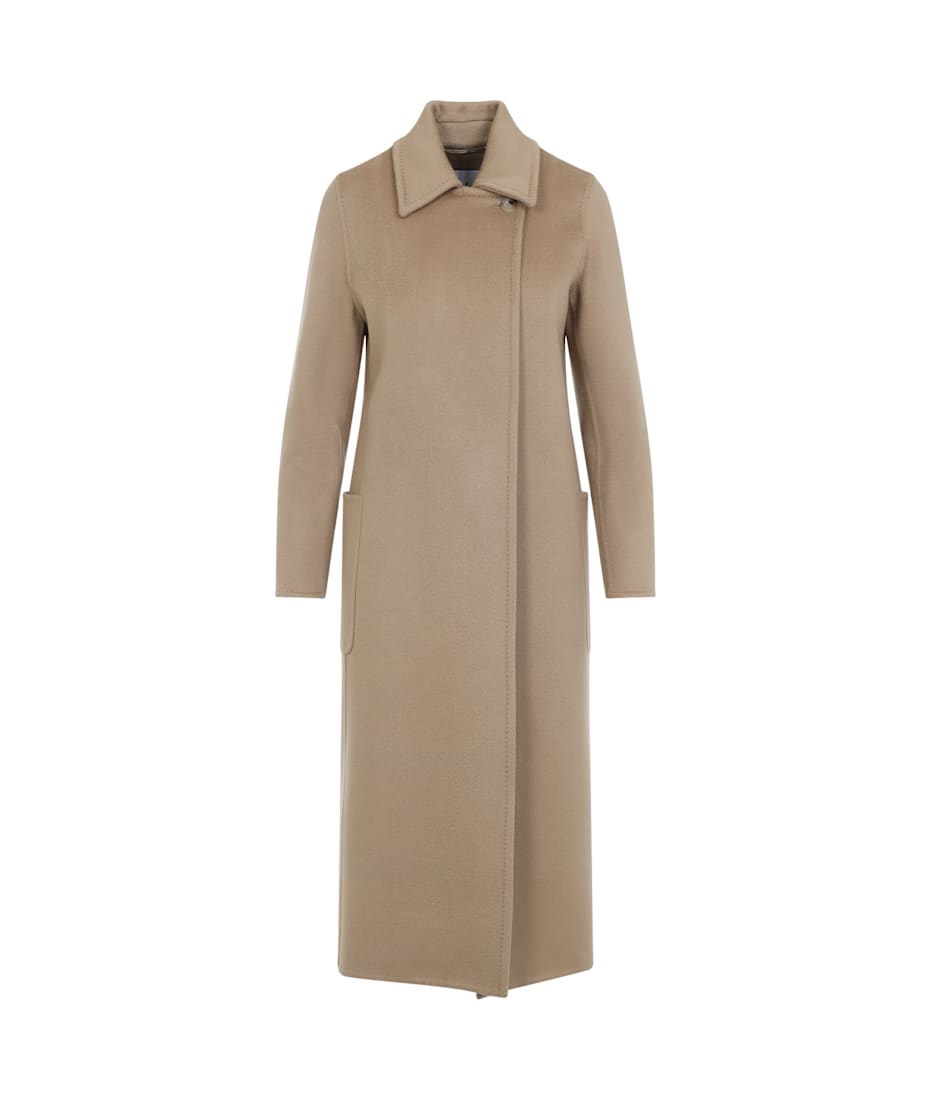 トレンチコート Max Mara 'Artur' Beige Cashmere Coat Max Mara ARTUR cashmere coat in camel