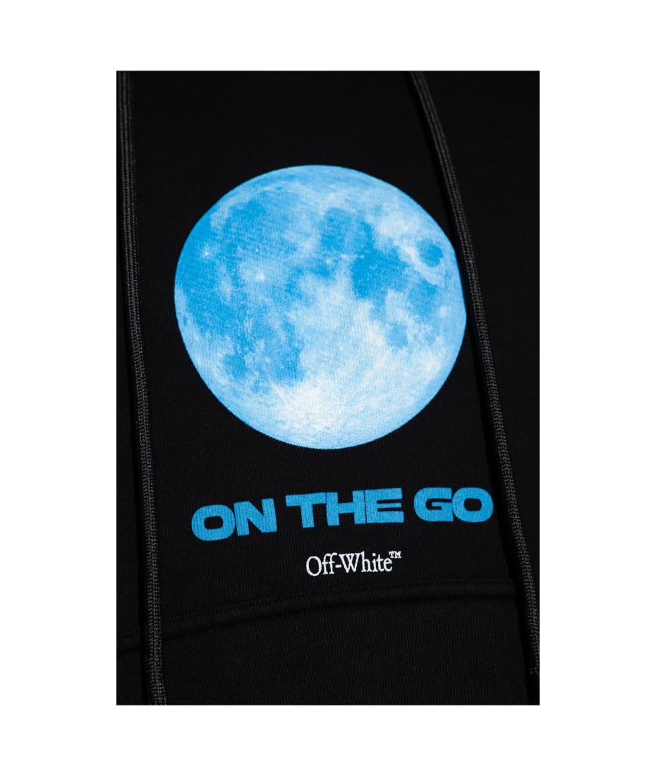 Off-White On The Go Moon Drawstring Hoodie