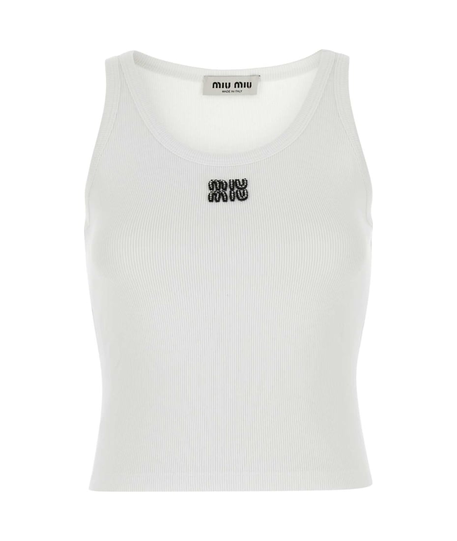 未使用　【yo BIOTOP】cotton half armcover ホワイト BIOTOP(ビオトープ) / 【yo BIOTOP】halter neck cotton