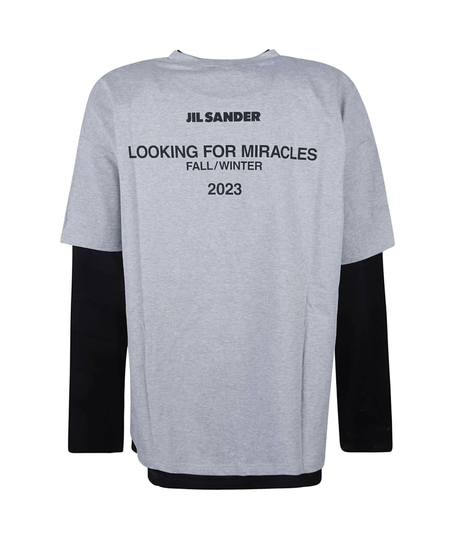 Jil Sander Round Neck Long-sleeved T-shirt | italist, ALWAYS