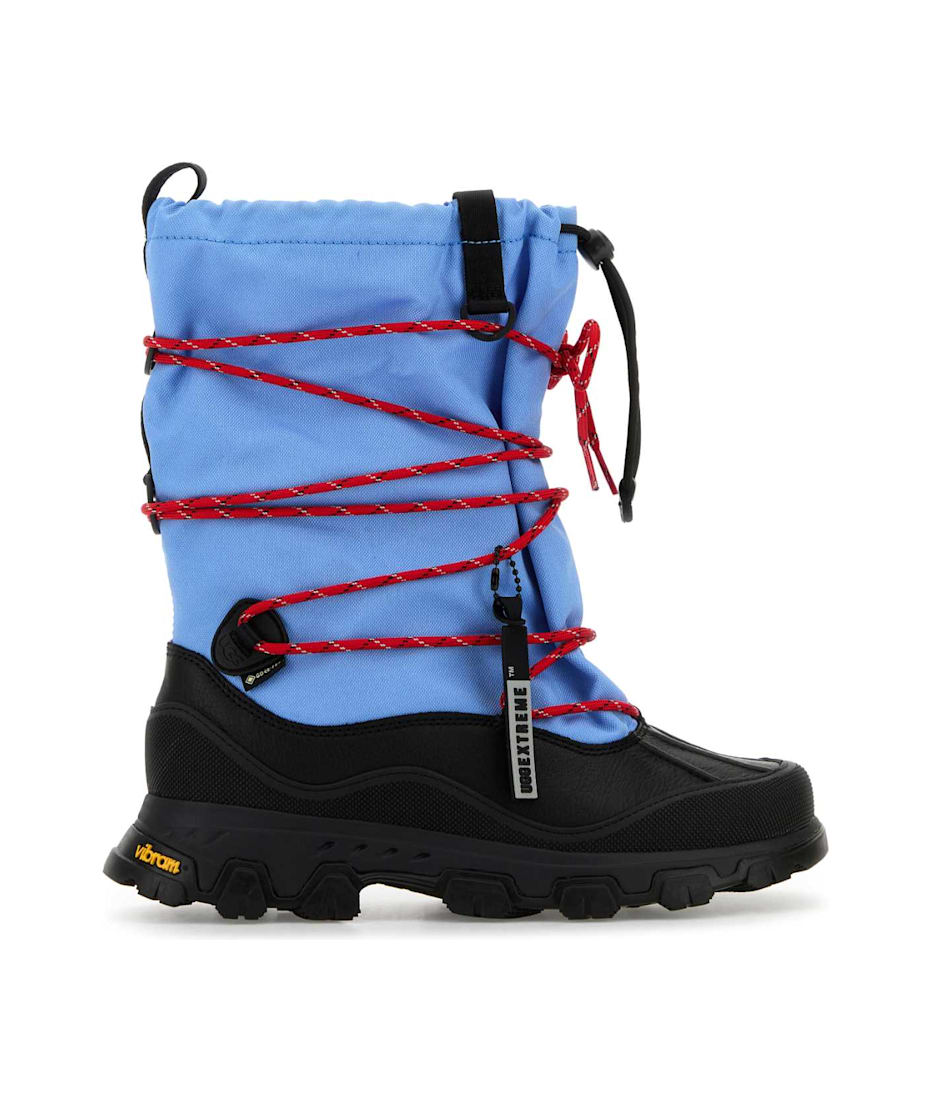 ショートブーツ・ブーティ UGG FW24 Light blue fabric W Metropeak boots (1161890 BKYB) UGG Light Blue Fabric W Metropeak Boots | italist