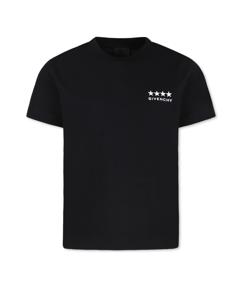 GIVENCHY 4G ロゴTシャツ Givenchy 4G Multicolor Slim-fit Cotton t-Shirt, Black (US