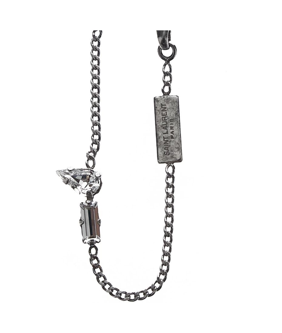 【送関込】Saint Laurent☆Cassandre charm bracelet SAINT LAURENT Cassandre gold-tone bracelet | NET-A-PORTER