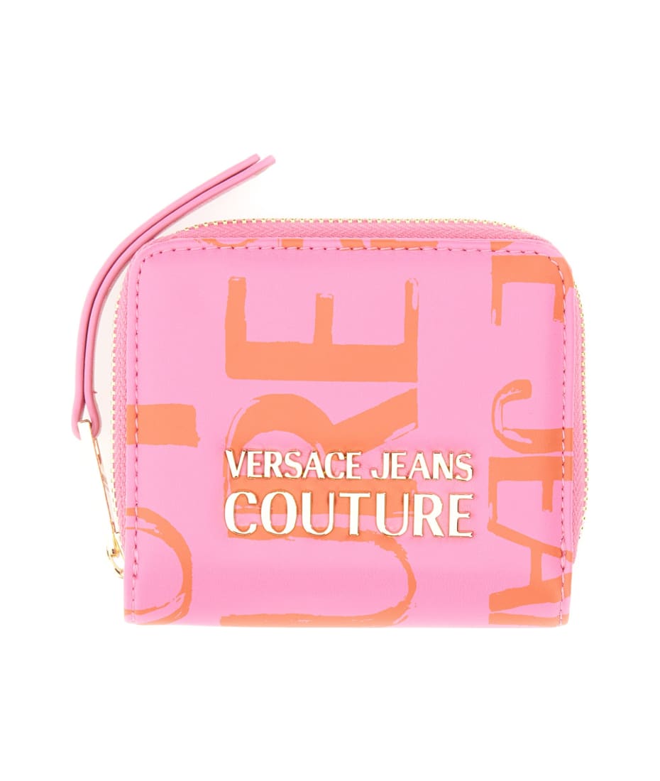 Versace Jeans Couture Wallet Logo Print | italist, ALWAYS SALE