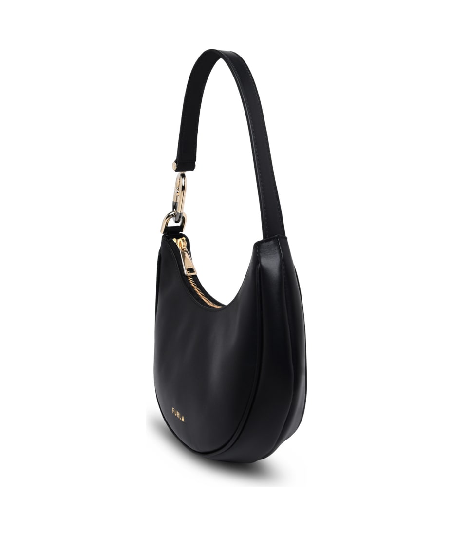 Furla Large Luna Shoulder Leather Hobo Bag