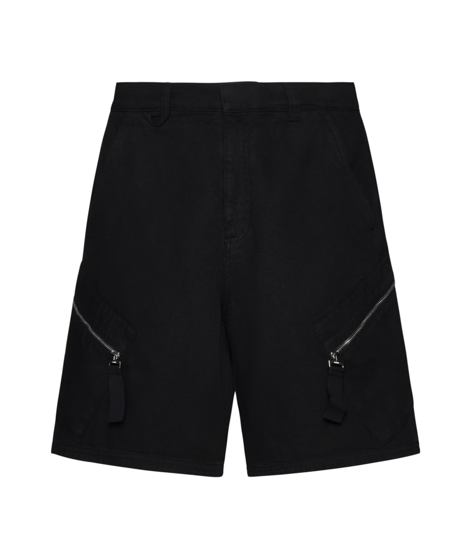 Jacquemus Cotton Shorts - Black