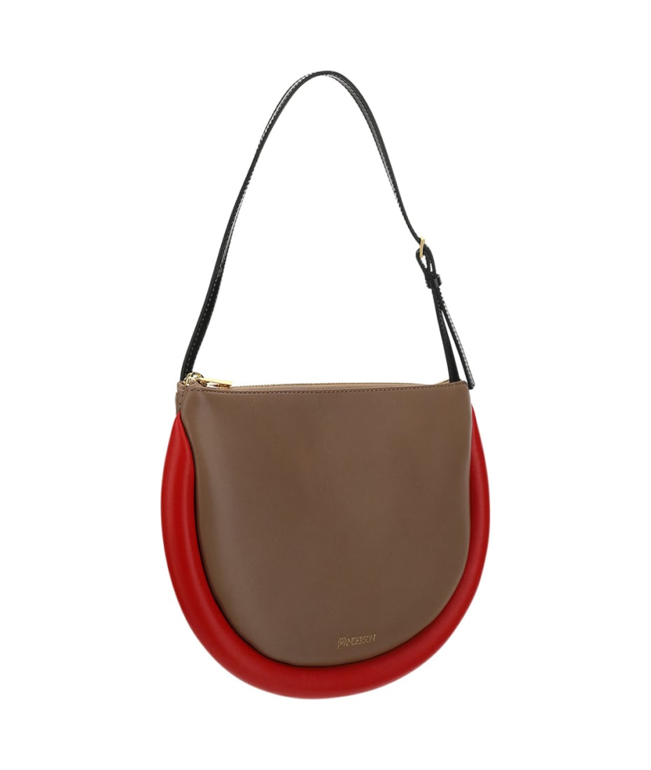 Love Moschino Borsa A Spalla Shoulder Bag in Red Womens Bags Top-handle bags 