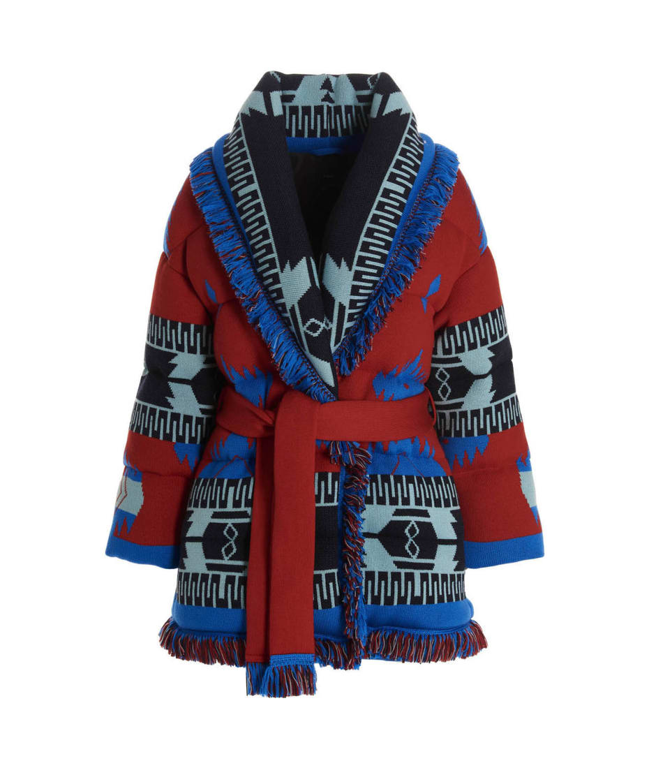 Alanui 'Icon’ Down Jacket Alanui Icon jacquard down jacket Alanui