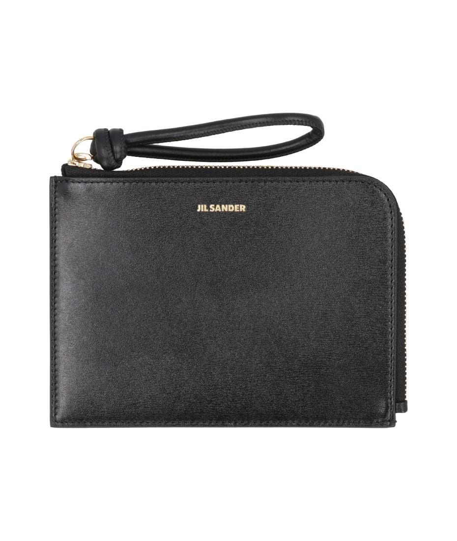 Jil Sander Giro Leather Zipped Coin Purse | italist, ALWAYS
