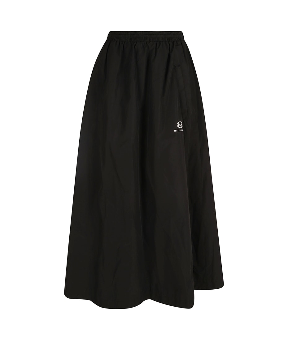 【関税＆送料込み】Balenciaga Tracksuit Skirt Clothing Balenciaga Tracksuit Skirt in Black | FWRD
