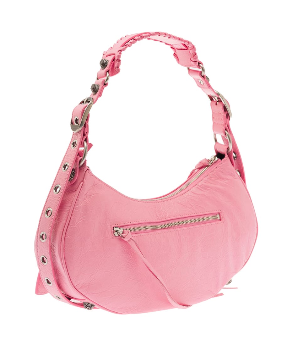 ショルダーバッグ・ポシェット BALENCIAGA Women Shoulder Bags 751523 1VG9Y5812 PINK Balenciaga Small BB Soft Flap Leather Shoulder Bag | Pink