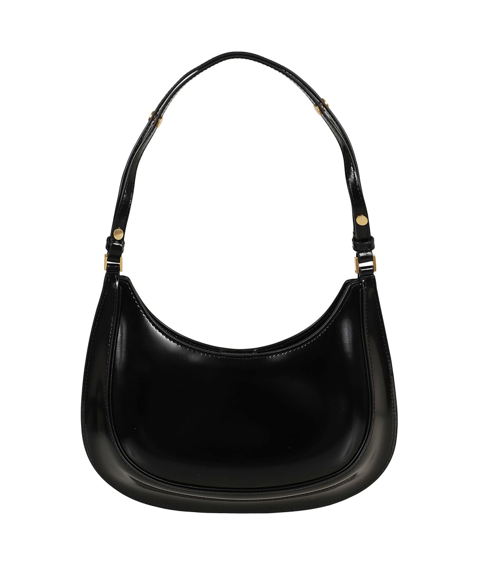 Tory Burch Robinson Spazzolato Convertible Crescent Bag