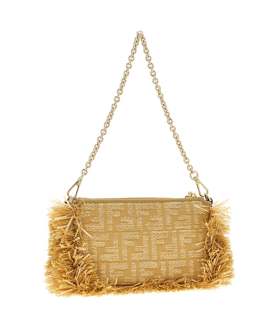 クラッチバッグ FENDI BAGUETTE POUCH RAFIA Fendi 'baguette' Pouch クラッチバッグ 通販 | italist
