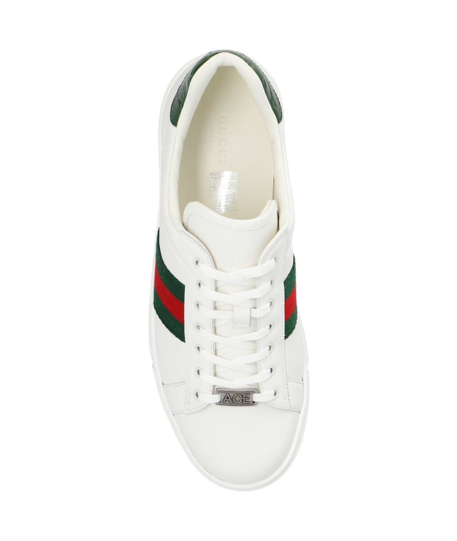 Gucci Ace Low-top Sneakers - Green Ace