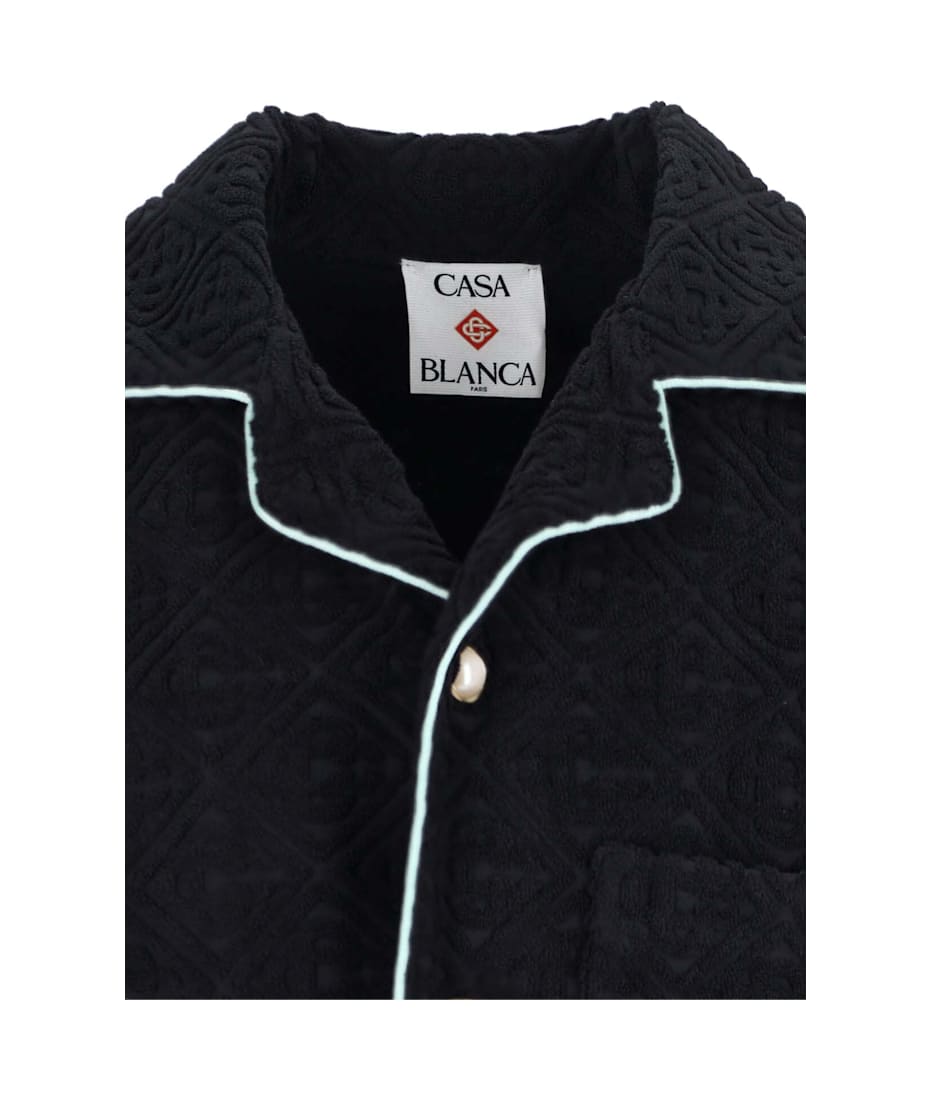Casablanca 'monogram Jacquard Towelling' Shirt | italist