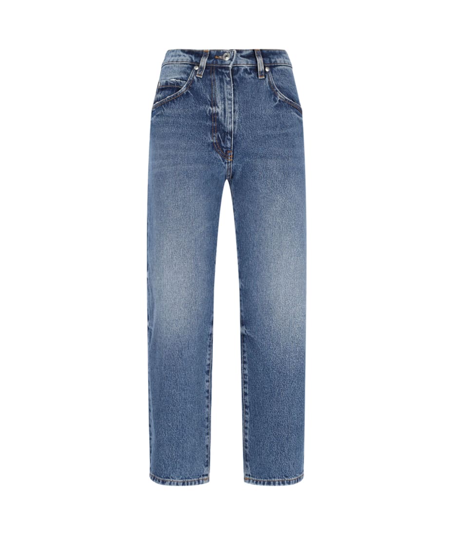 MSGM｜JEANS (3441MDP50L 237295 88) Women > Ready To Wear > Denim - MSGM Official