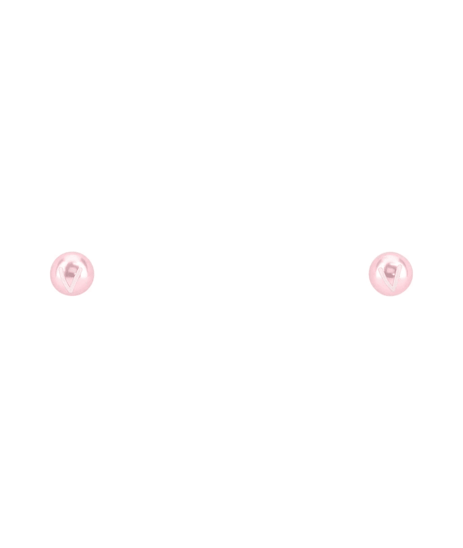 イヤリング VTMNTS SS22 Pink l earrings (VL12EA100P BABYPINK) VTMNTS Pink Metal Earrings | italist