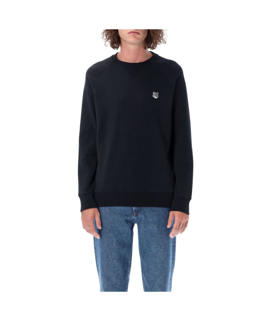 Maison Kitsuné Grey Fox Head Patch Sweatshirt | italist, ALWAYS