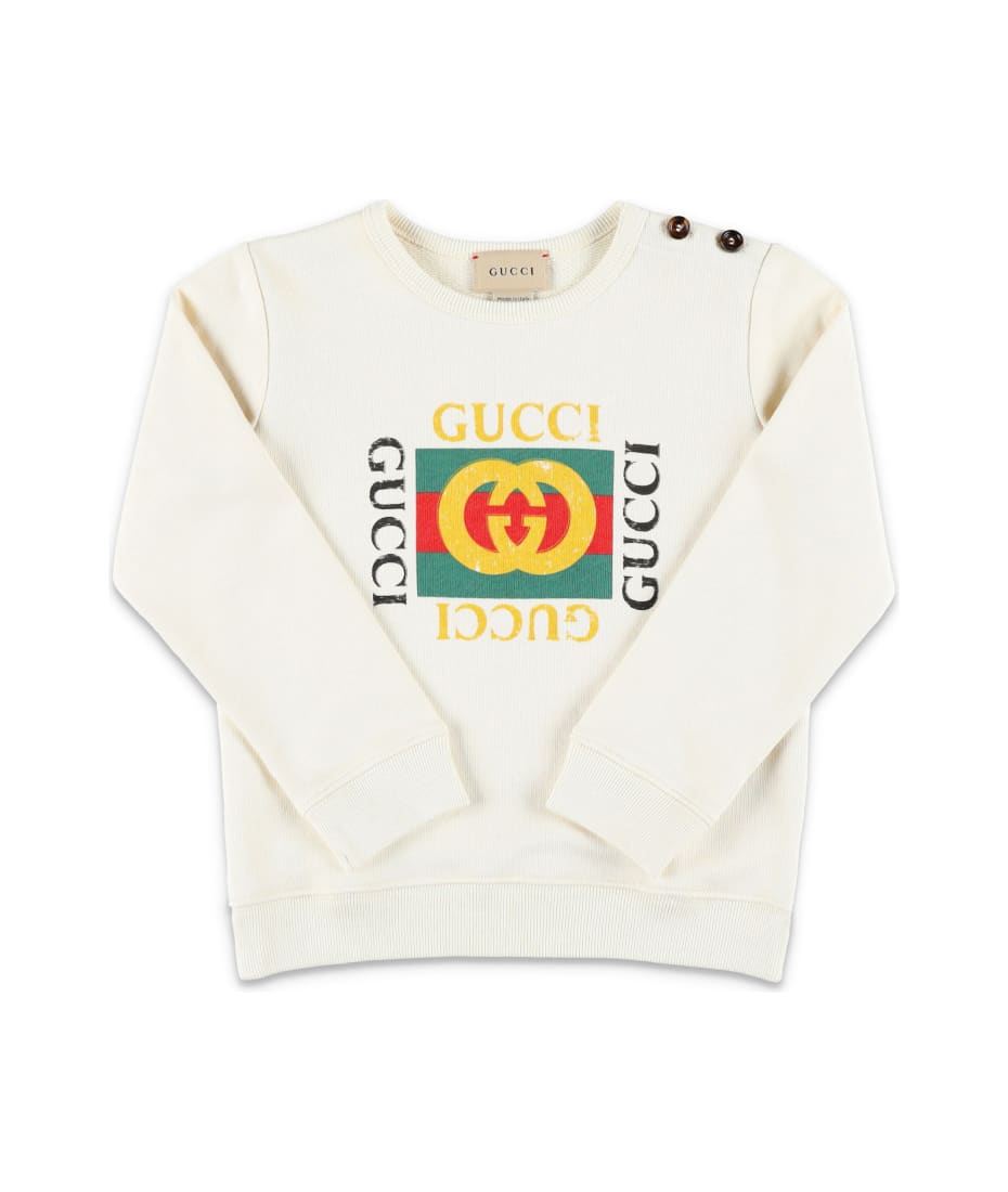 Gucci Baby Sweatshirt With Logo | italist
