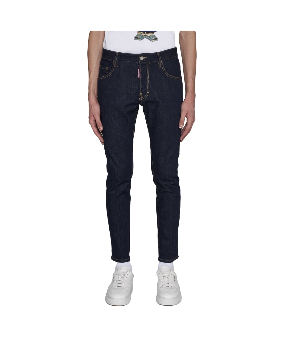 Dsquared2 ストレトレックスキニカットシンス 【関税込】 Dsquared2 Skater Jeans | italist