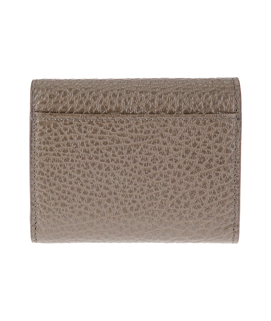 小物 Maison Margiela WALLET CLIP 3 WITH ZIP Clip 3 Wallet in Brown