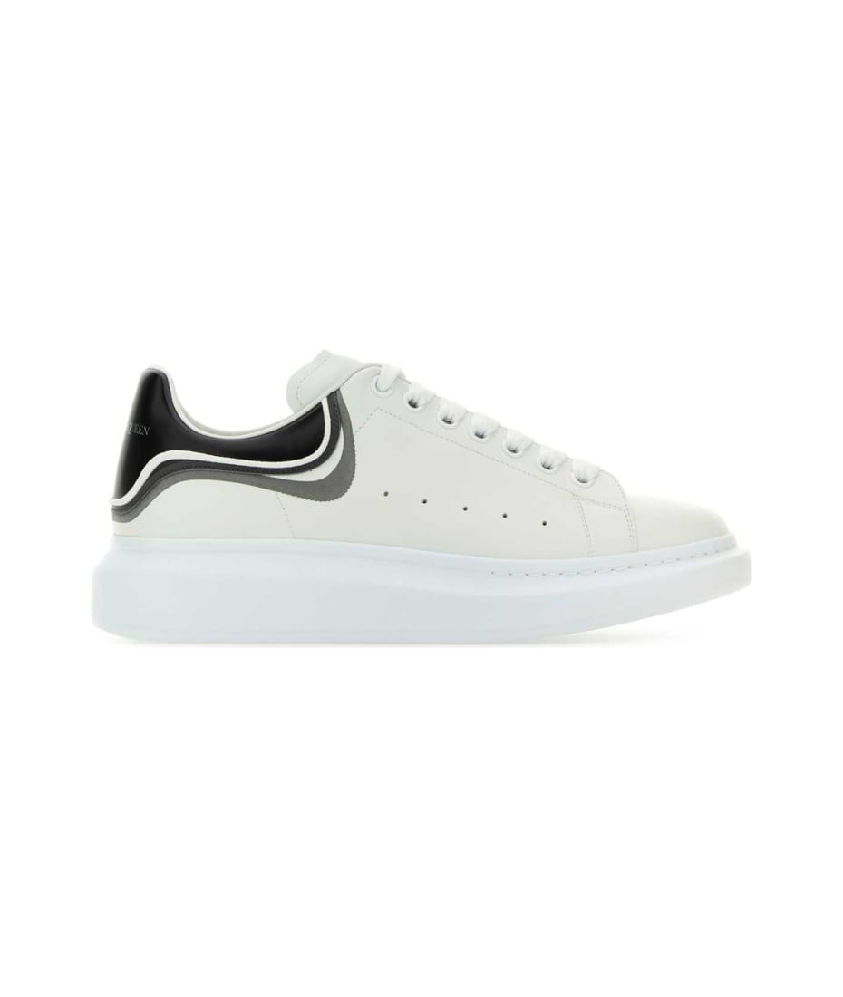スニーカー Alexander Mcqueen White Leather Sneakers s-l1200.jpg