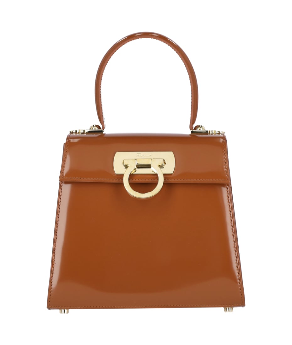 【送料&関税込】Ferragamo iconic S Handbag Ferragamo 'iconic S' Handbag | italist
