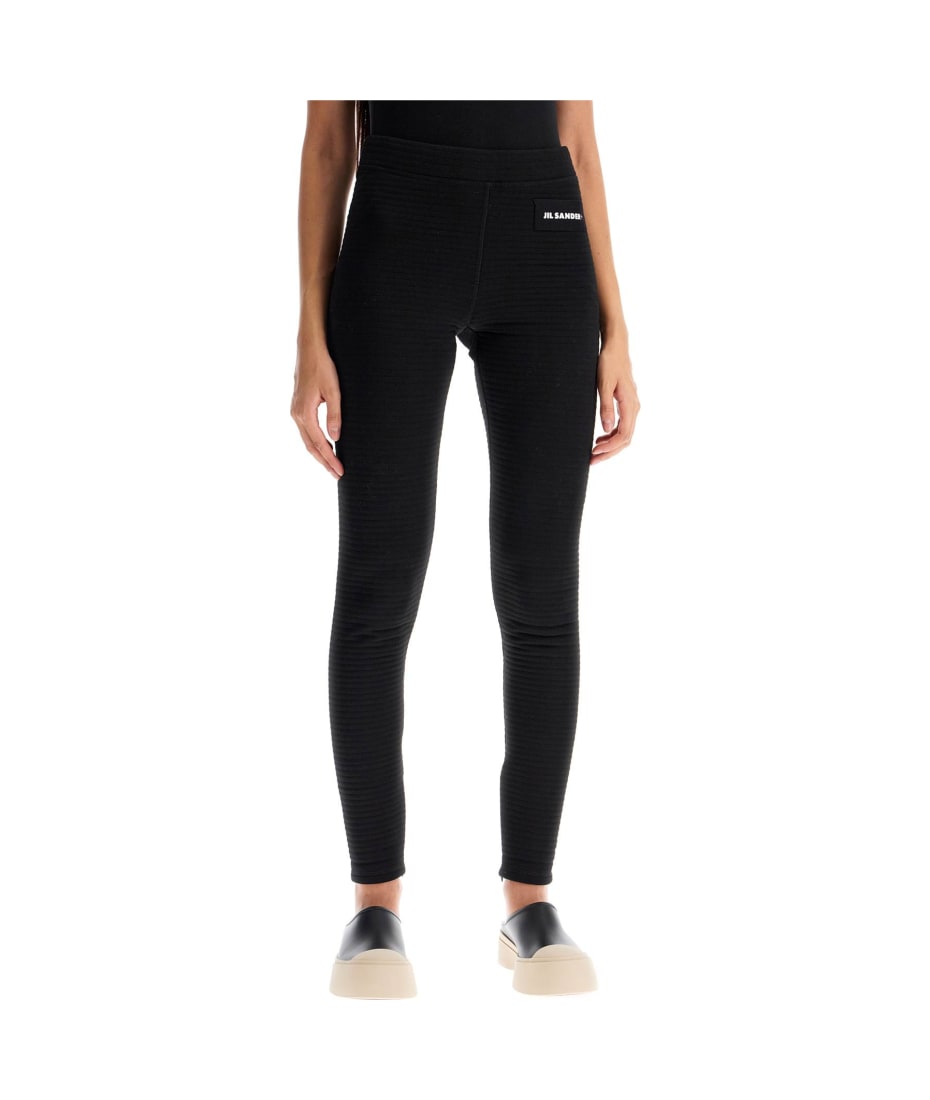 Jil Sander jersey Knit Leggings With italist