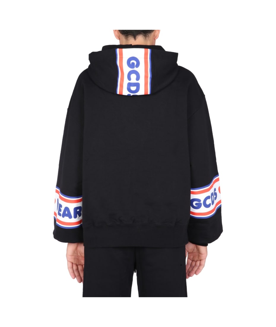 パーカー・フーディ GCDS FW21 \"CUTE TAPE\" LOGO SWEATSHIRT (CC94M021505_02) GCDS 