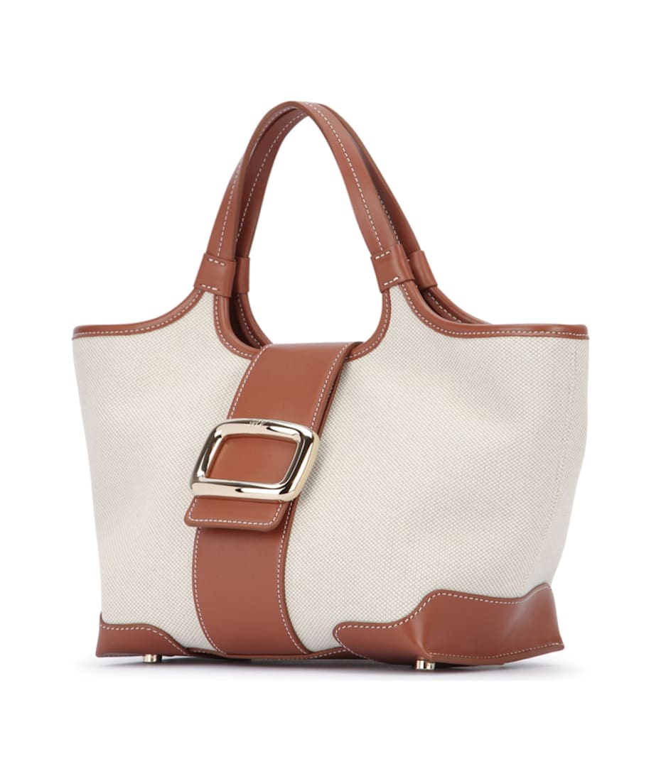 トートバッグ Roger Vivier Grand Vivier Choc Medium ROGER VIVIER - Mini Grand Viv Choc Tote Bag Roger Vivier