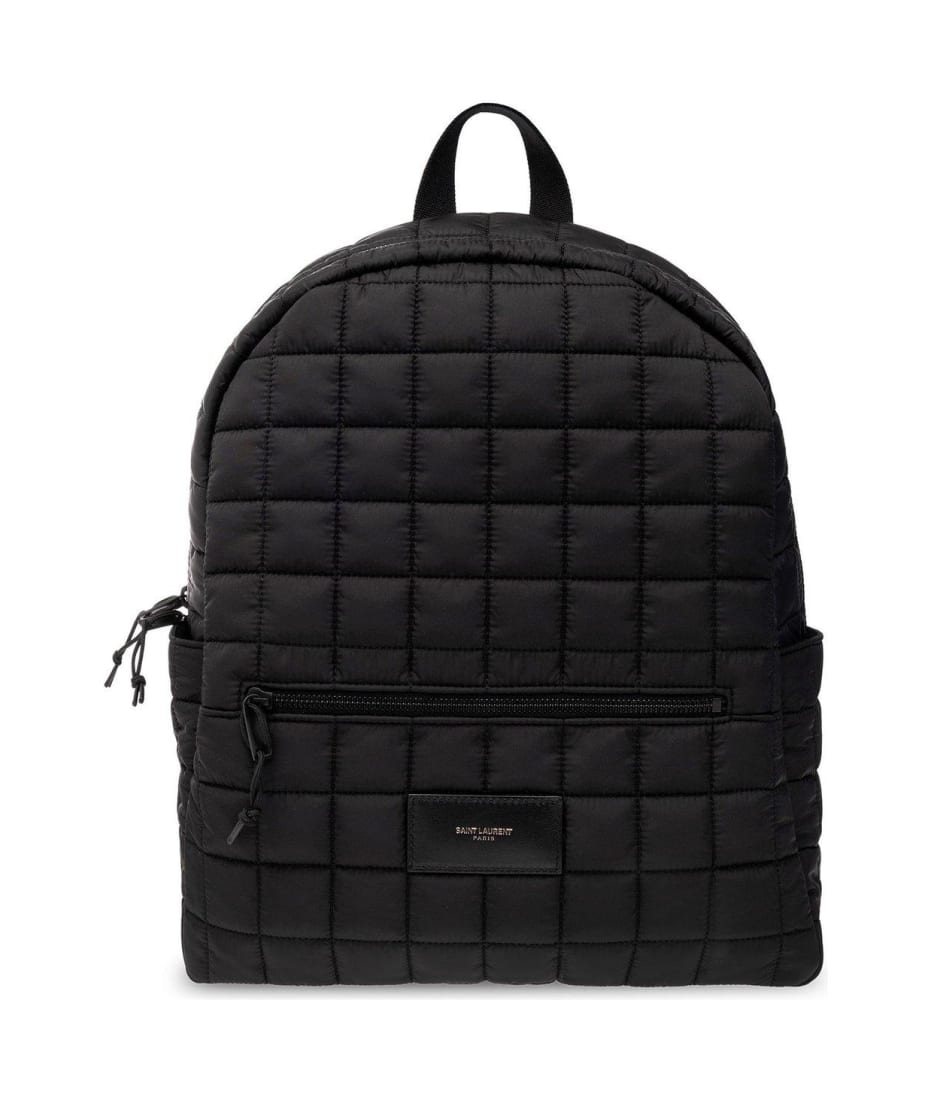 SAINT LAURENT シティロコハッチトトハック 729456FABMY 1000 Saint Laurent Zip-around Quilted Backpack | italist, ALWAYS