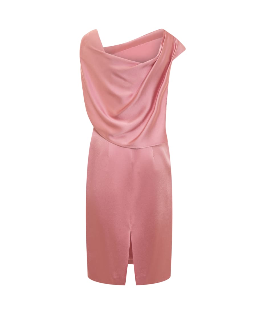 【関税＆送料込み】Givenchy Asymmetrical Dress Givenchy 4G asymmetric silk midi dress Givenchy