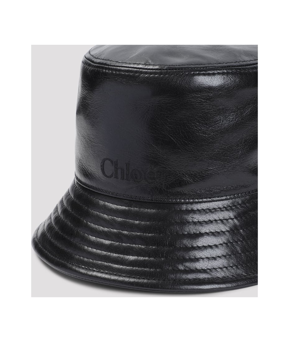 クロエ Chloe Leather Bucket Hat Chloé Leather Bucket Hat | italist