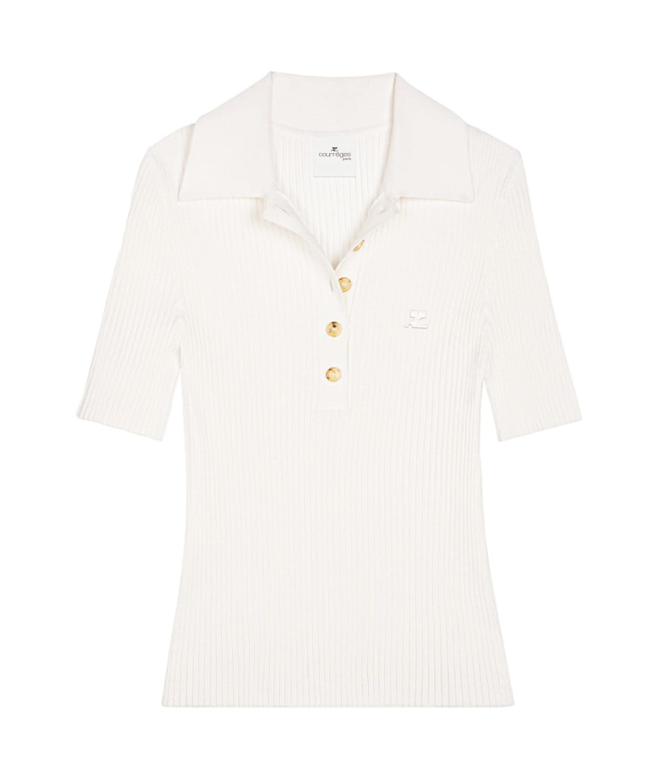 ★Courreges★ Signature Pointy Lip Knit Heritage White VESMT MUSINSA | COURREGES Signature Pointy Lip Knit - Heritage