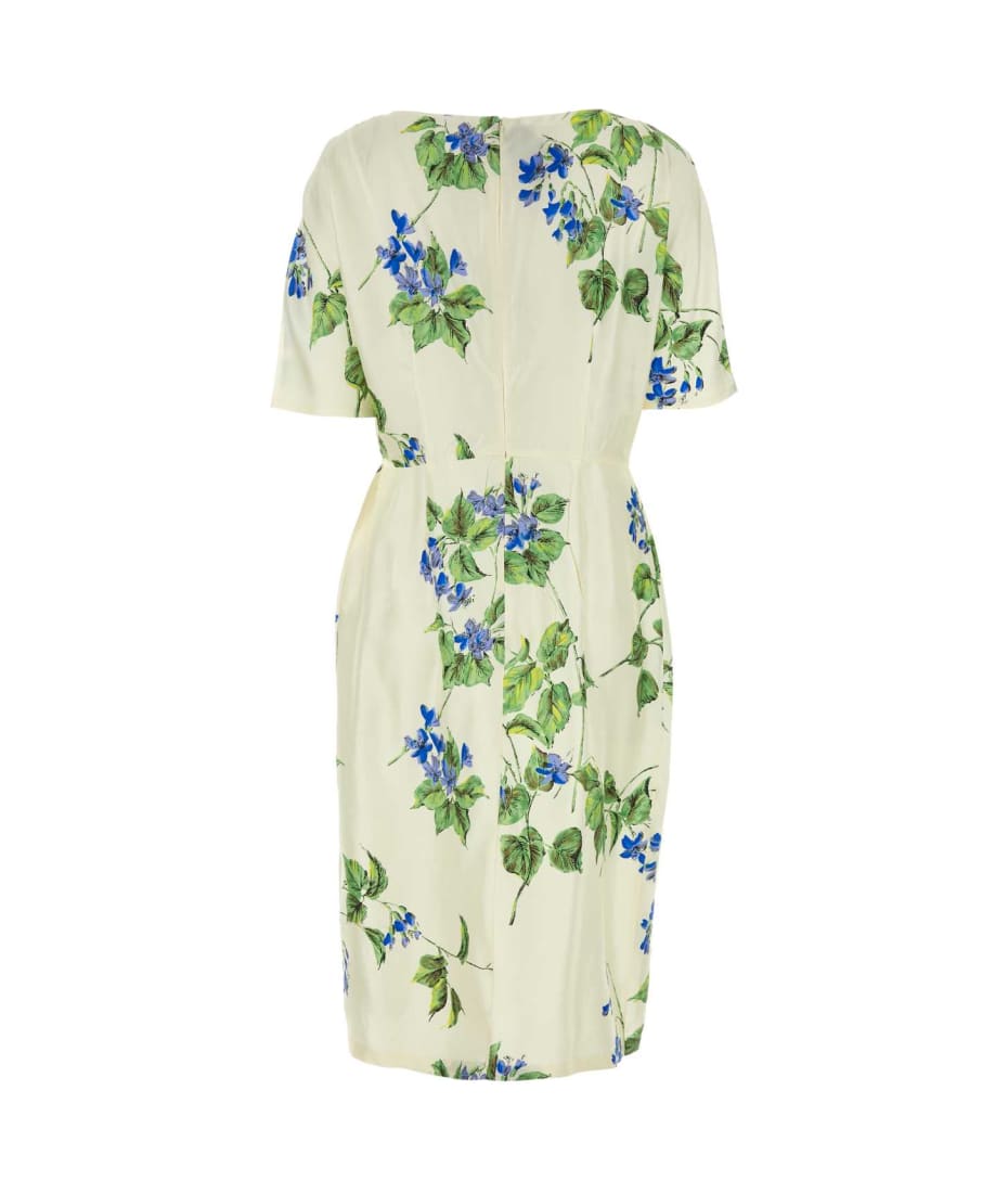 【プラダ・PRADA】Printed twill dress Prada Printed Twill Dress | italist