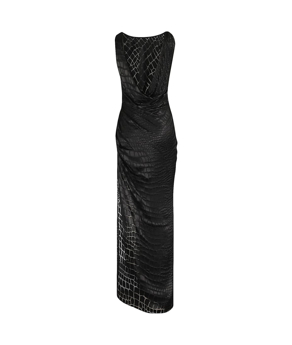 Blumarine Dress Croc Devore italist