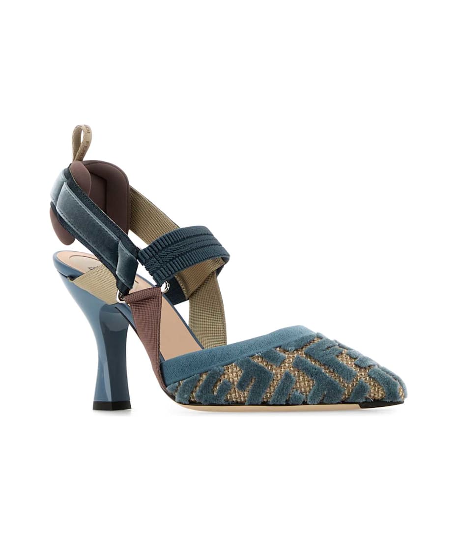 パンプス Fendi Multicolor Colibra Pumps Fendi Multicolor Colibrã¬ Pumps | italist