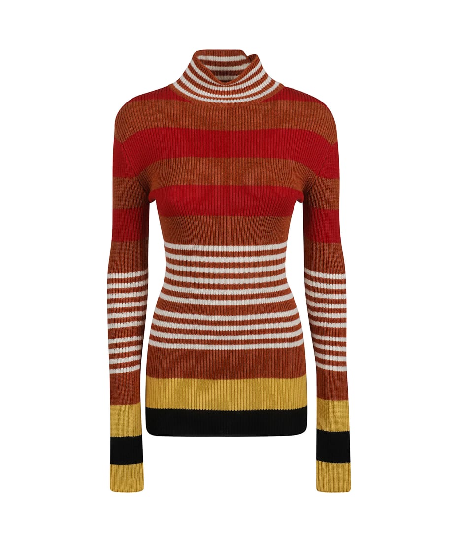 Marni Soft Shetland Striped Sweater | italist