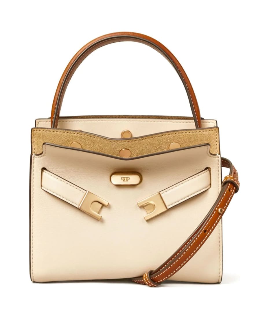 Tory Burch Petite Double Lee Radziwill Bag In New Cream italist ALWAYS LIKE A SALE