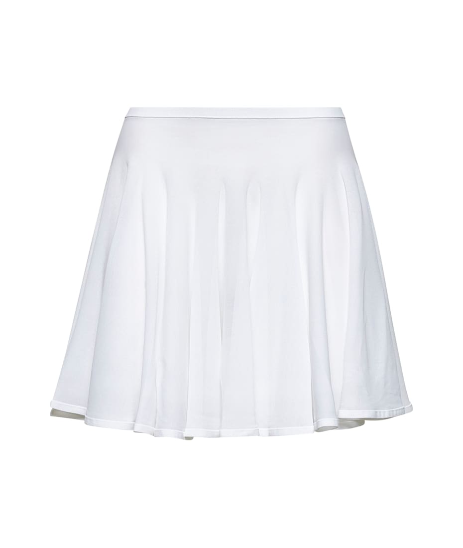 スカート Alaia Skater skirt ALAÏA DARK BLUE FINE KNIT SKATER SKIRT | ALAÏA NL