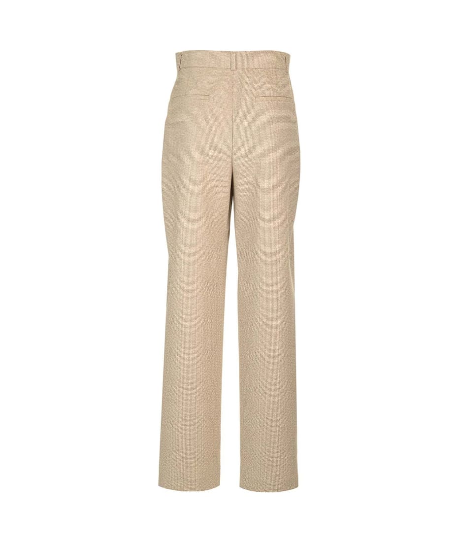 【関税&送料込み】Fendi Micro Check Trousers Fendi Micro Check Wool Trousers | italist