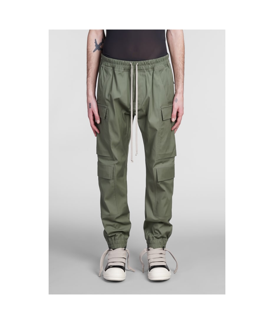 Rick Owens Mastodon Cargo Pants In Green Cotton | italist, ALWAYS