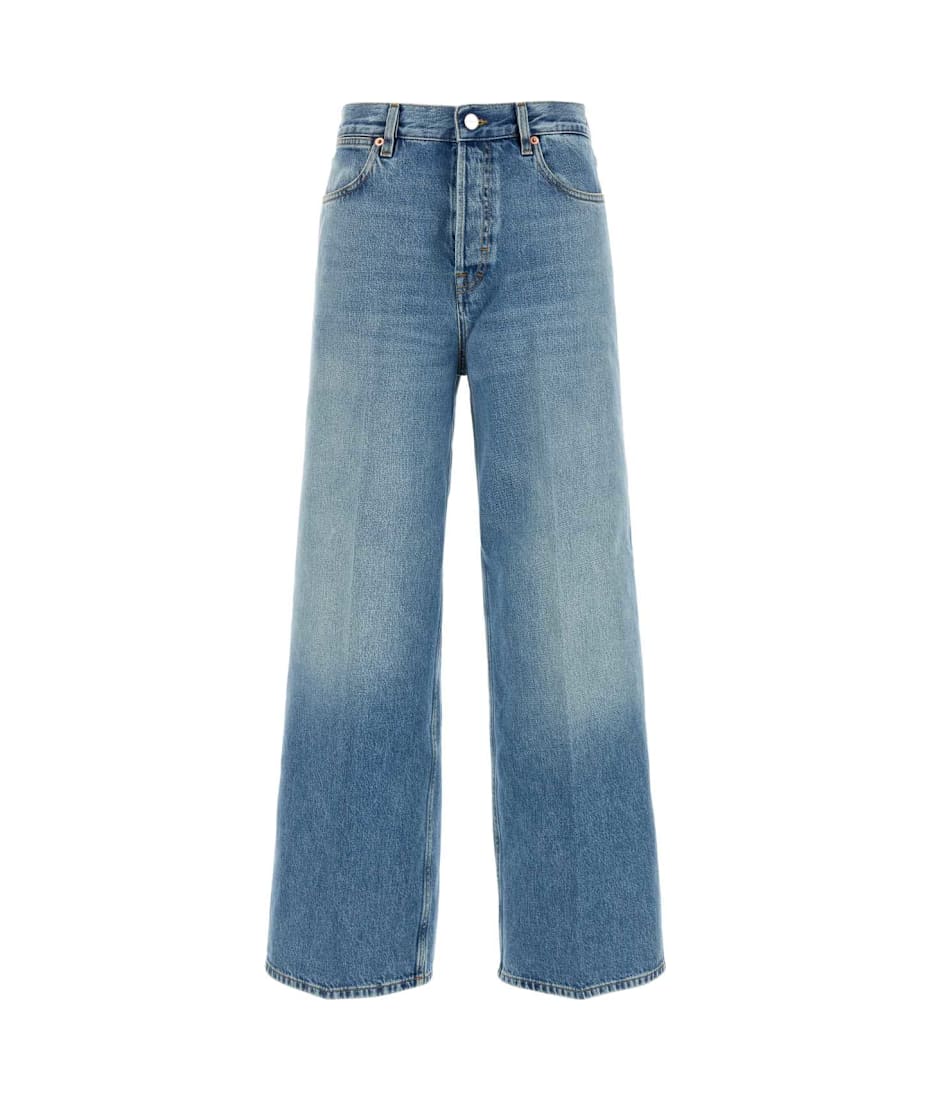 【関税&送料込】Gucci Wide-Leg Denim Jeans Gucci - Wide-leg jeans Denim - The Corner