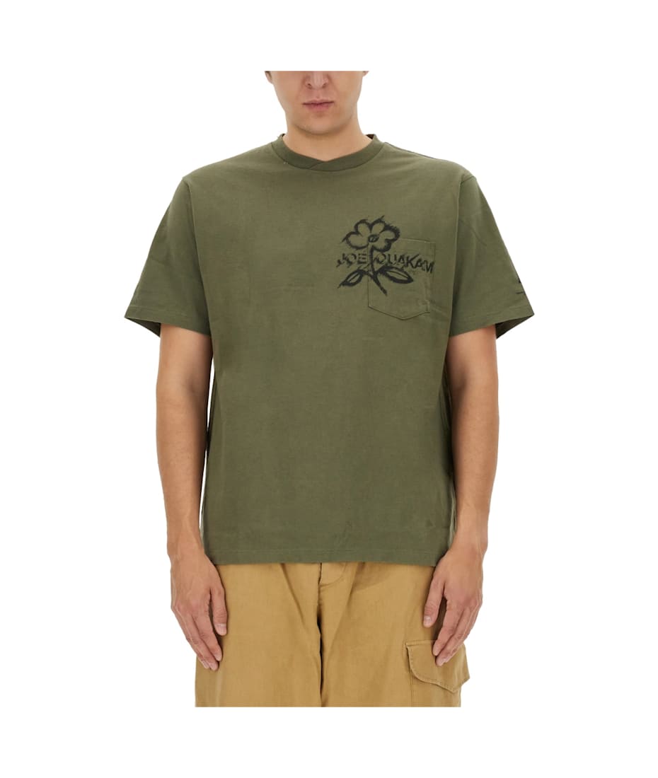 Tシャツ・カットソー Engineered Garments SS23 COTTON T-SHIRT (23S1H010_NLP016A) Engineered Garments Cotton T-shirt | italist