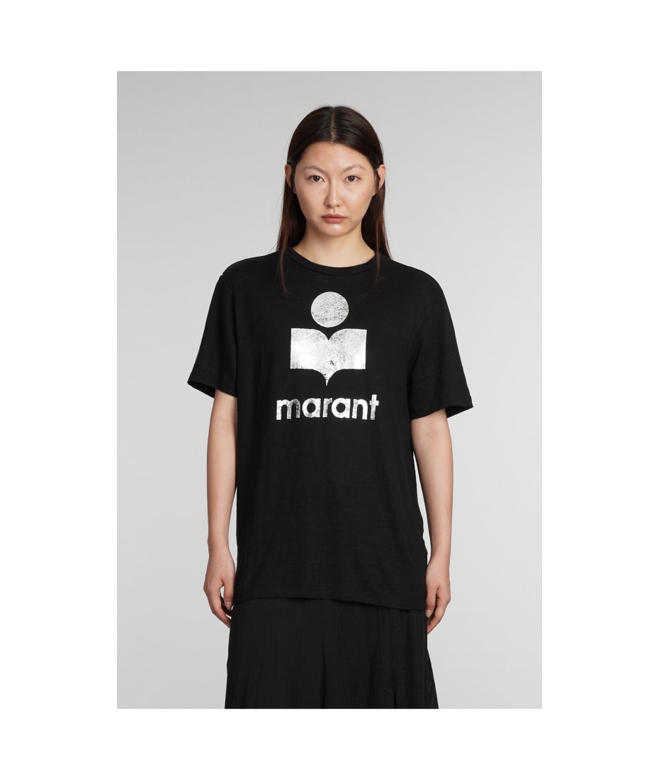 Dårlig faktor erosion samlet set Isabel Marant Étoile Zewel T-shirt In Black Cotton | italist, ALWAYS LIKE A  SALE