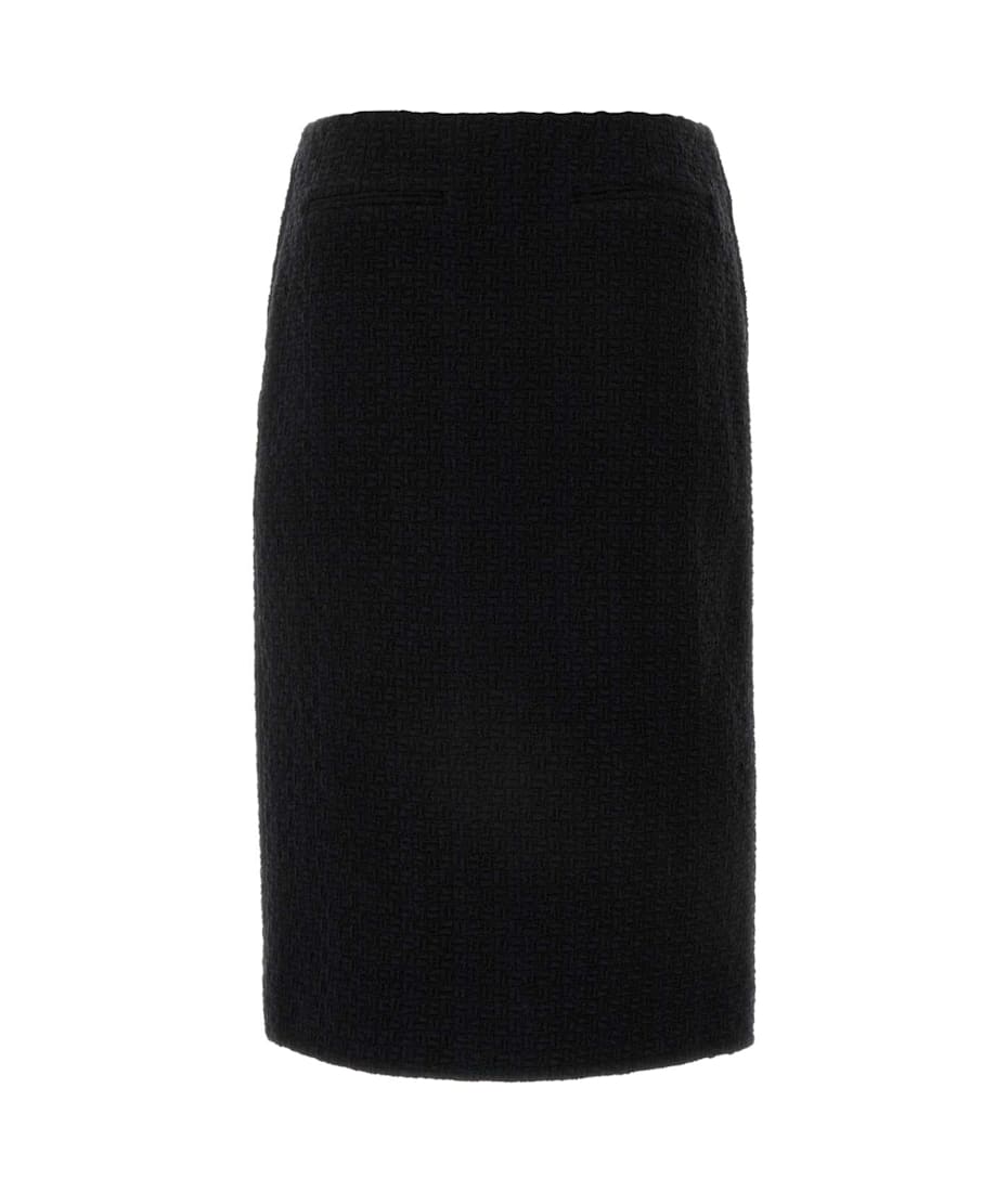 【関税&送料込】Gucci Black Tweed Skirt Gucci Black Tweed Skirt | italist