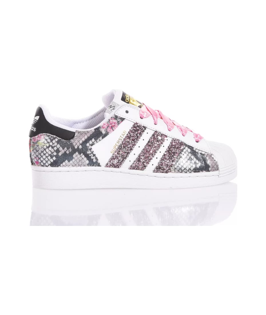 Adidas superstar bold pink on sale