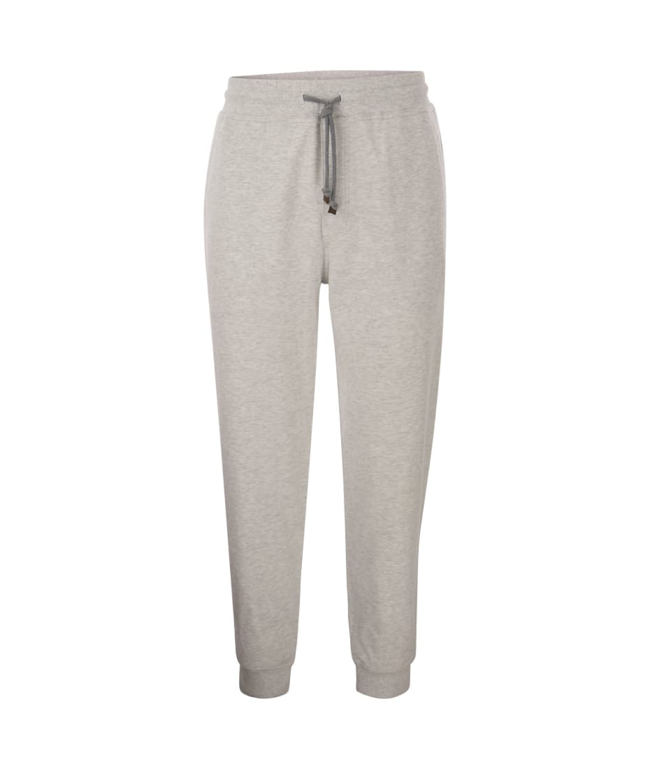 Brunello Cucinelli Drawstring Waist Rib Track Pants | italist