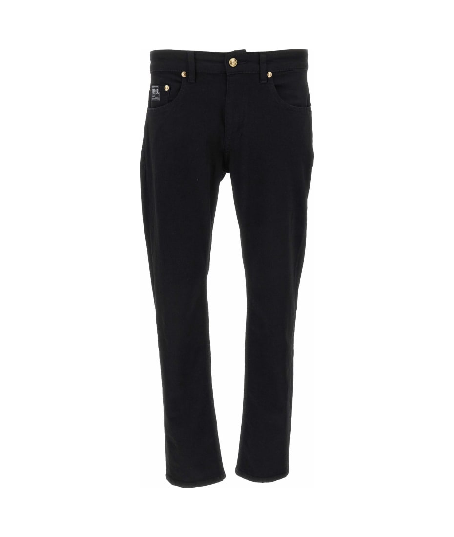 Leggings, Slim Fit Versace Jeans Couture, Black